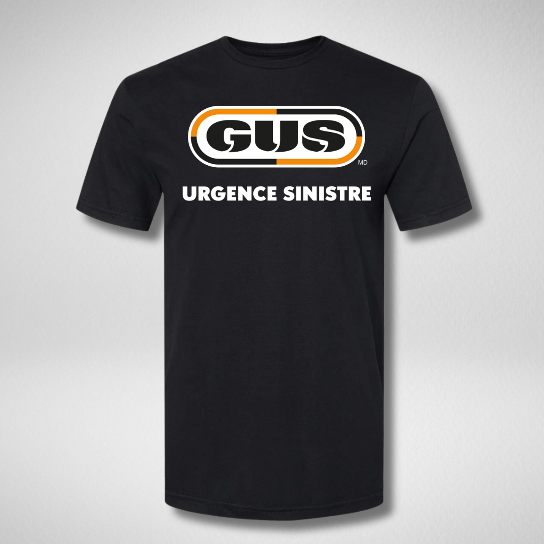 T-shirt GUS classique - Noir
